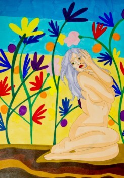Beispielbild mit allen Alkoholmarkern gemalt Beispielbild mit allen Alkoholmarkern gemalt