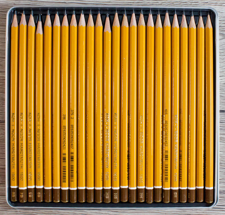 Jumbo Bleistift 19065 Großes Riesig mit Radiergummi Schwarz Gelb Holz 