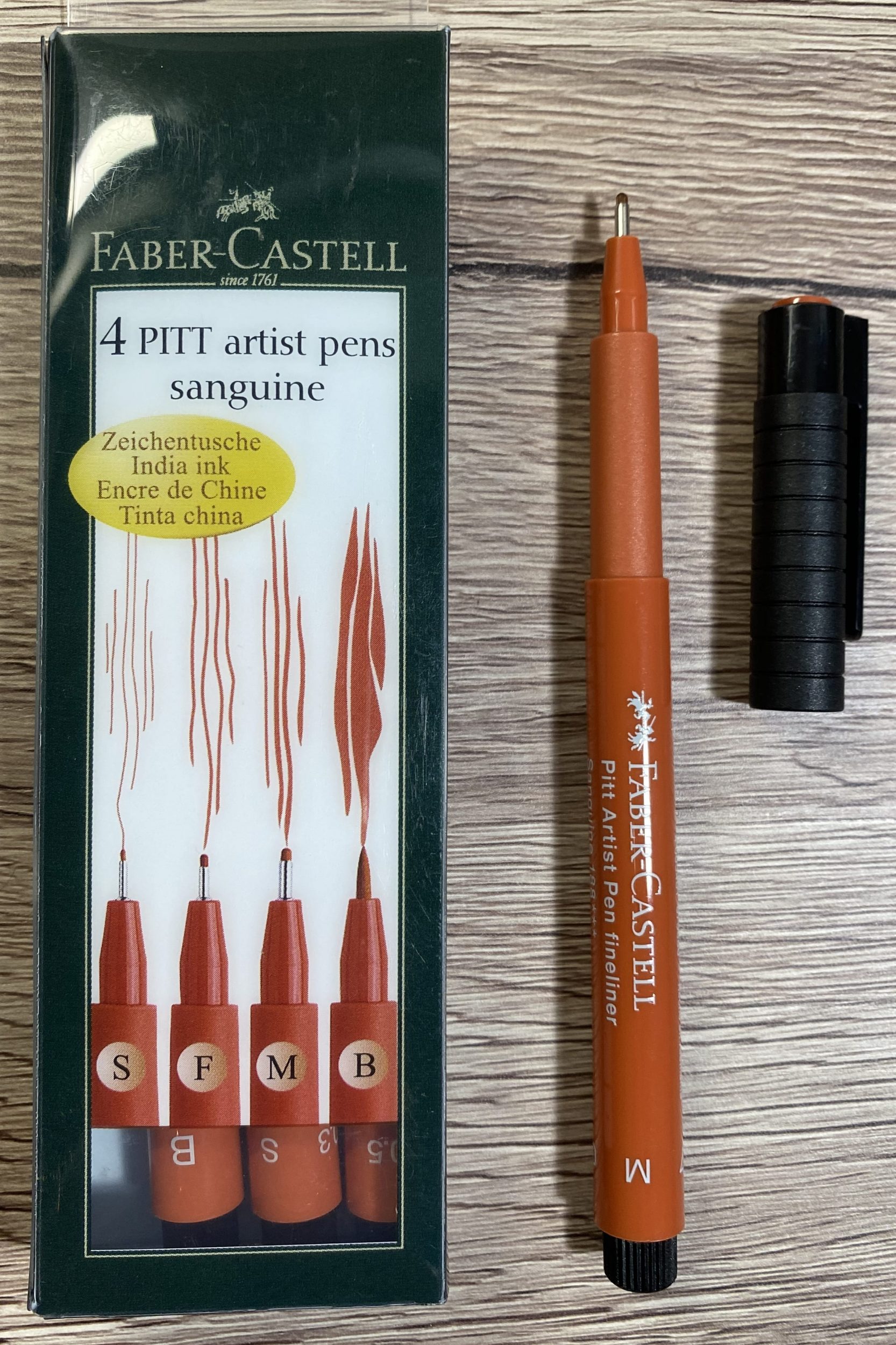 Faber-Castell PITT artist pen sanguine