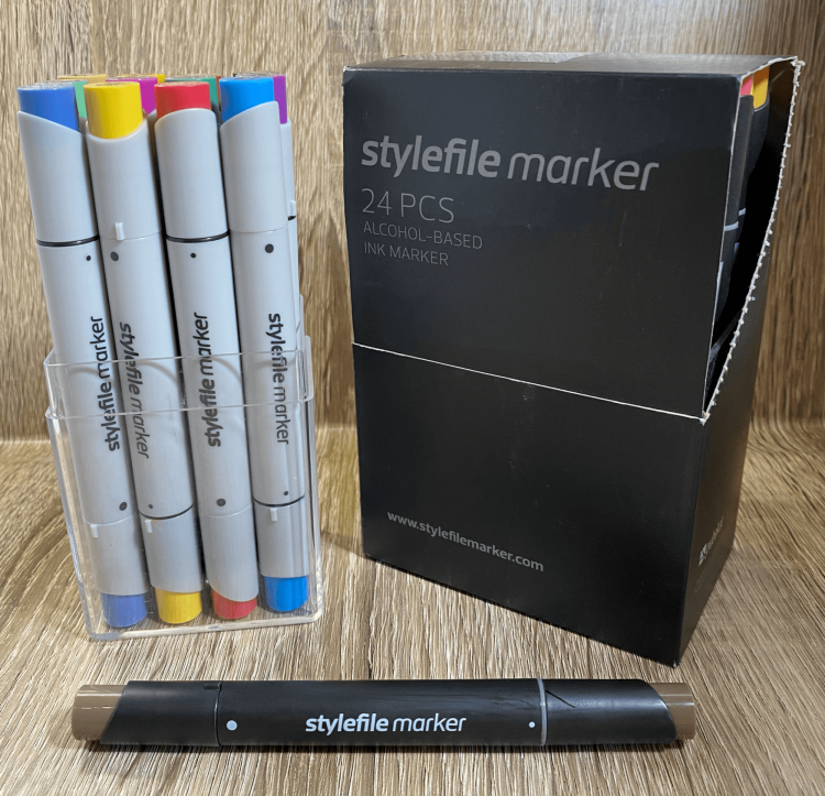 Stylefile Marker und brush Marker