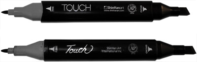 Touch Marker neue und alte Generation