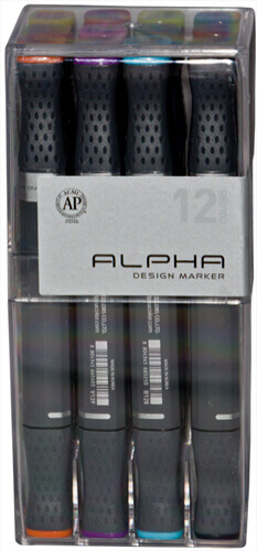 Alphamarker 12er Set
