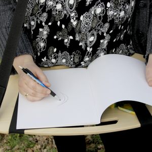 Draußen zeichnen mit Mantaboard