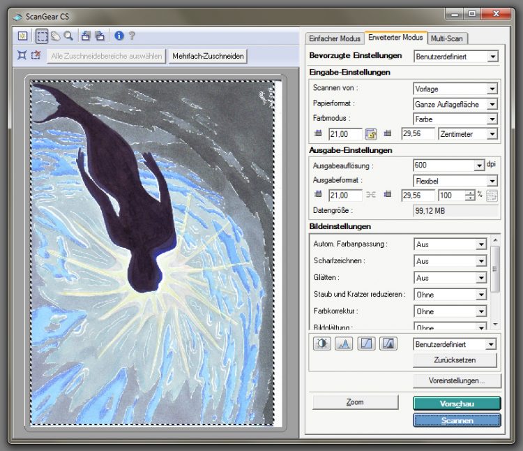 Digitalisieren: Bilder einscannen