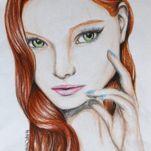 Zeichnung: Saskia K., 16 Jahre