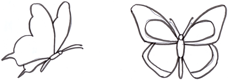Schmetterling Zeichnen Eine Zeichenanleitung Fur Kinder