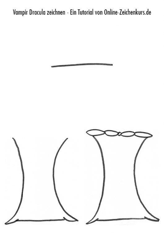 Vampir Dracula Zeichenanleitung