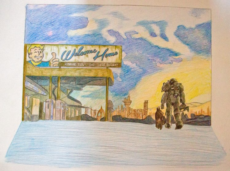Fallout 4 Zeichnung 11