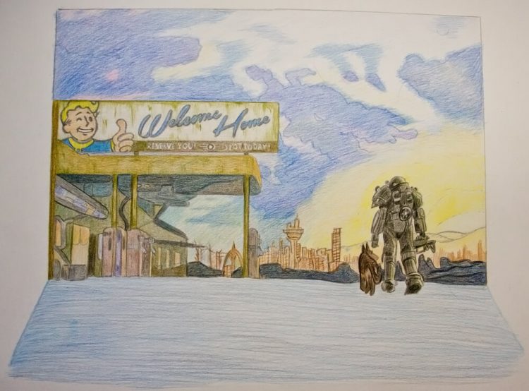Fallout 4 Zeichnung 12