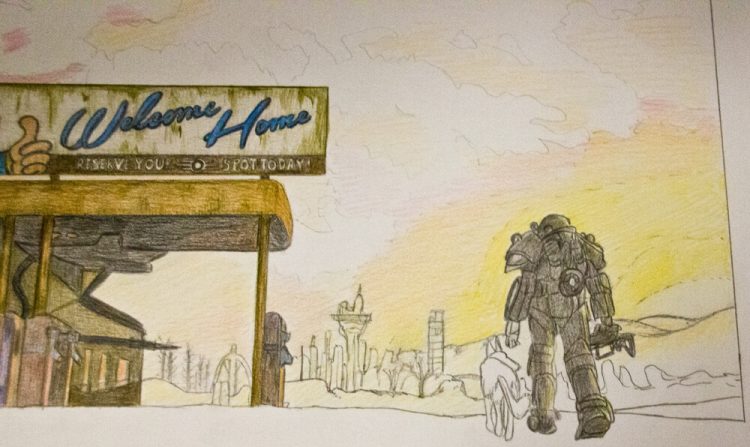 Fallout 4 Zeichnung 7