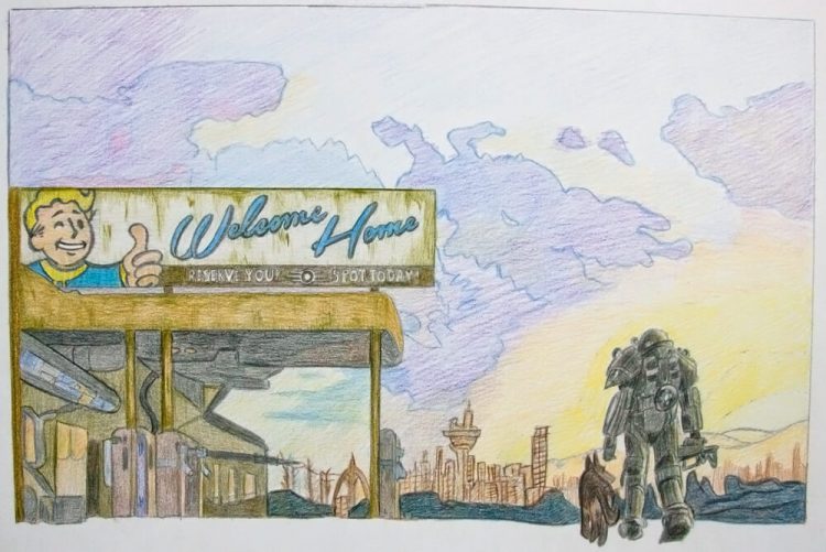Fallout 4 Zeichnung 9