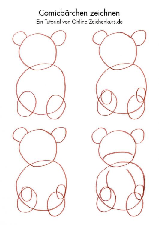 Tutorial: Bär zeichnen 2