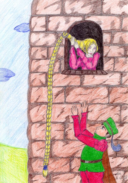2008 - Rapunzel und der Prinz am Turm