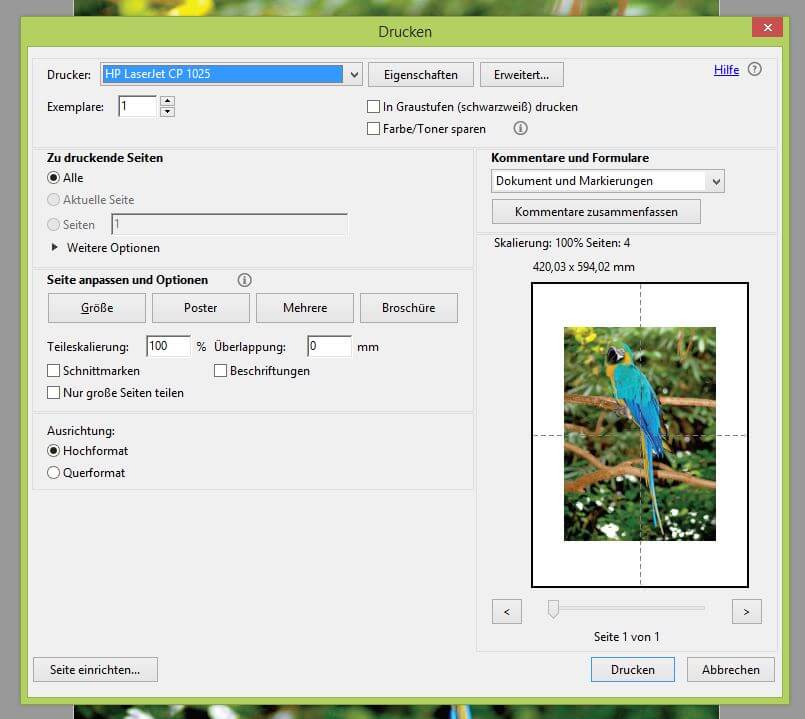 Bild Vergrossert Drucken Auf Mehrere Seiten