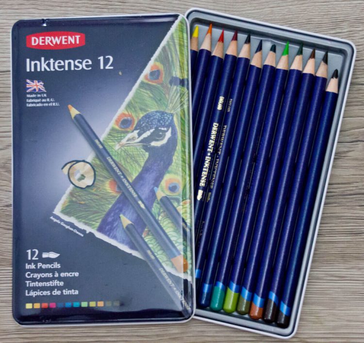 Derwent Inktense Tuschebuntstifte