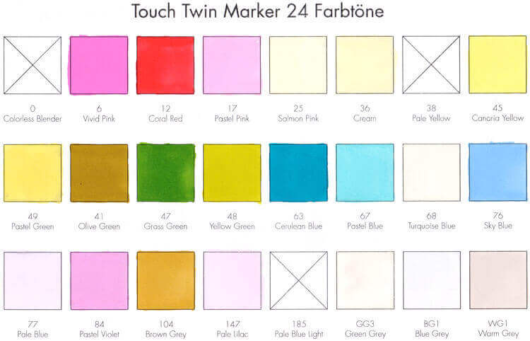 Touch Twin Farbtöne