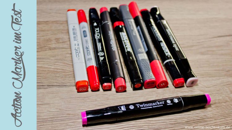 Billige Marker von Action – genauso gut wie Copics?