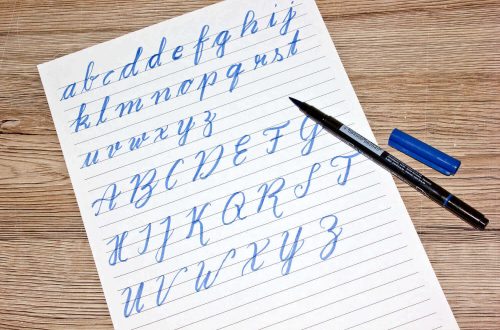 Hand Lettering - Alphabet