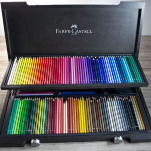 Faber-Castell Polychromos Buntstifte 120er Holzkasten