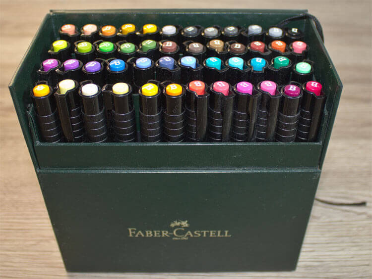 Faber-Castell PITT artist pen 48er Set