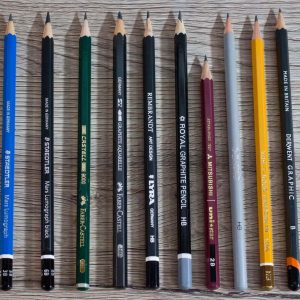 Bleistifte im Vergleich: Alle Stifte