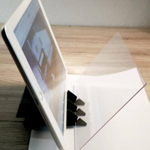 Tracing Pad mit Tablet oder Smartphone Stand 1