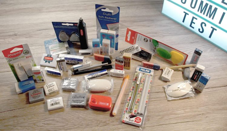 Mein großer Radiergummi Vergleich