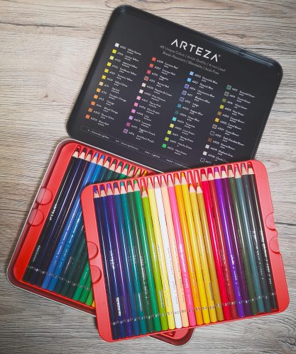 Review: Arteza Expert Colored Pencils