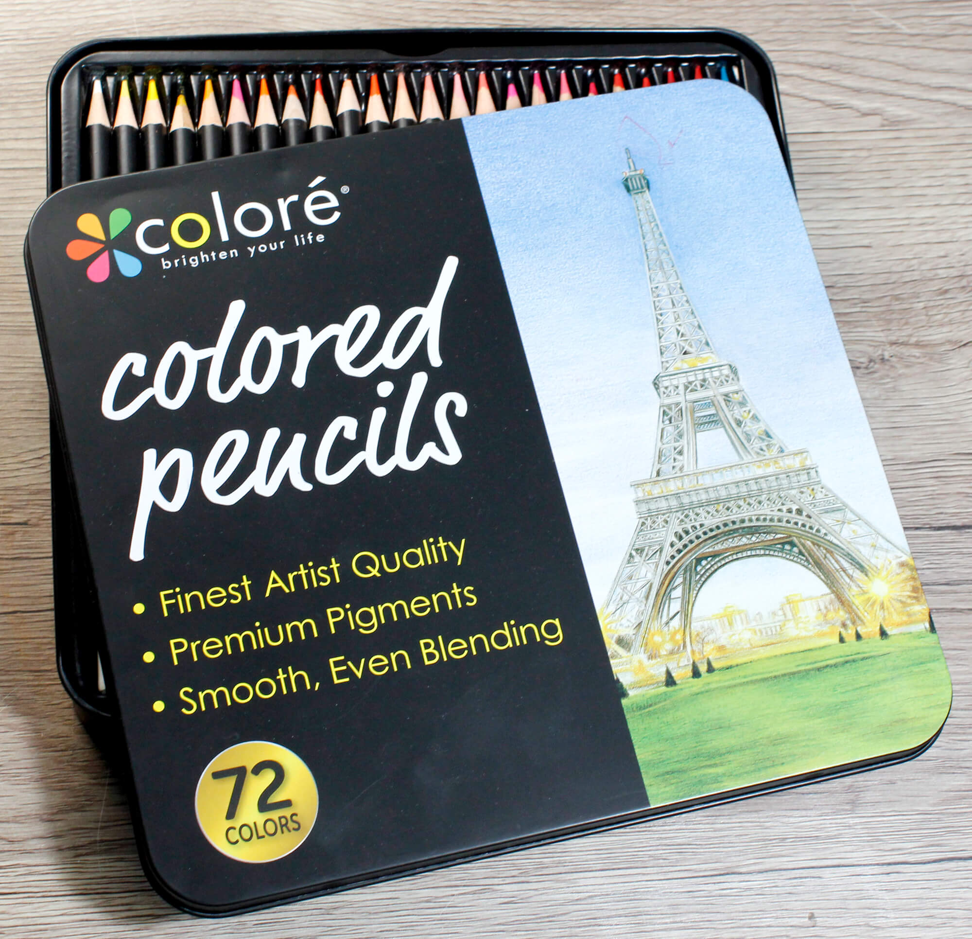 Review: Coloré Colored pencils
