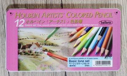 Holbein Artists Coloured Pencils 12er Basic Tones