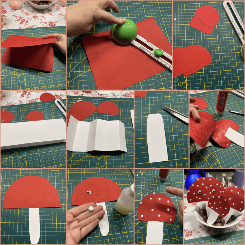 Herbst Bastelset Für Kinder - 12 Stück Papiersets Mit Ahornblättern & Tieren