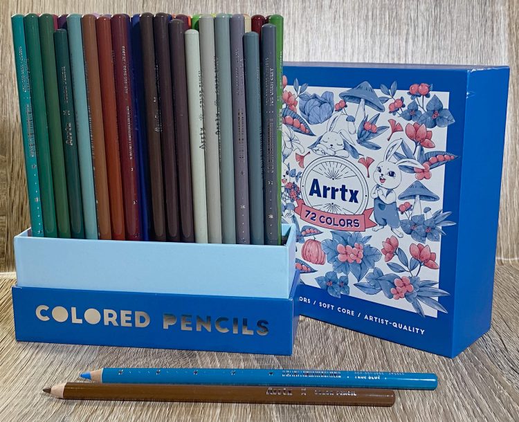 Arrtx Coloured Pencils 72er Set