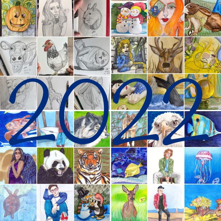 Künstlerische Vorsätze für das Jahr 2023 & Rückblick
