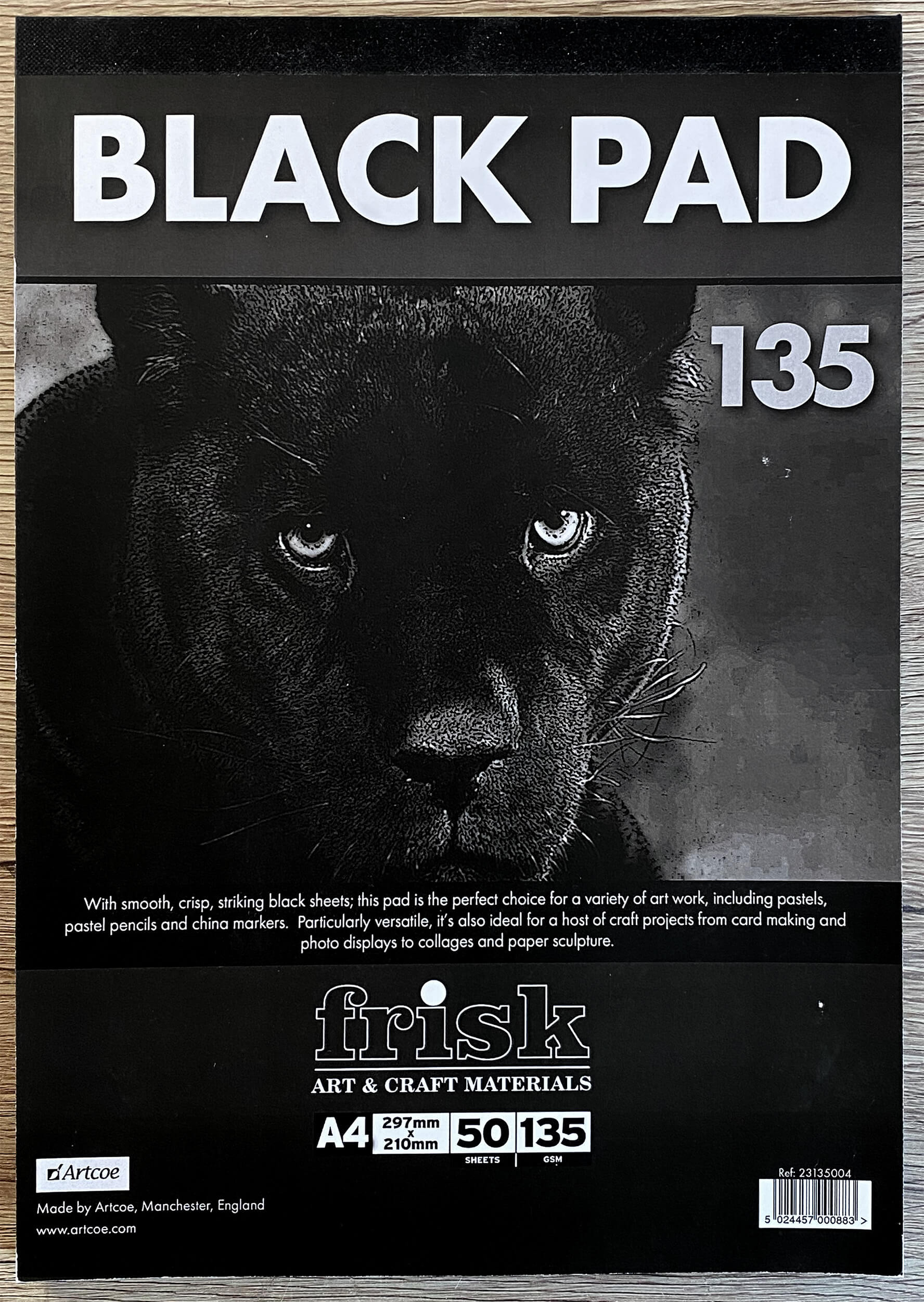 Frisk Black Pad A4 135 gsm