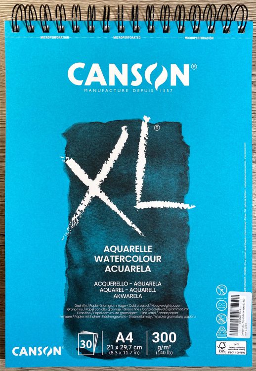 Canson XL Aquarelle 300 gsm