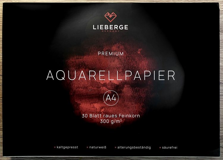 Lieberge Premium Aquarellpapier raues feinkorn 300 gsm
