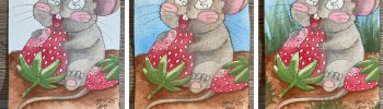 Schritt-für-Schritt Anleitung: Maus mit Erdbeere kolorieren – für Kinder und Anfänger