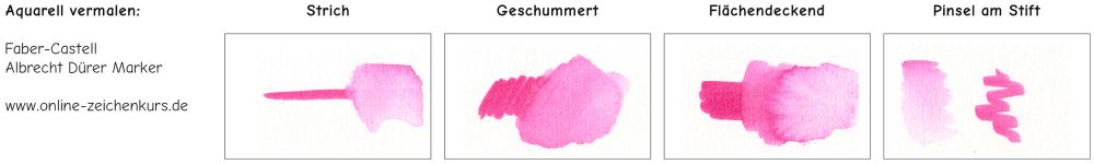 Aquarellmarkerstifte im Test: Faber-Castell Albrecht Dürer Marker