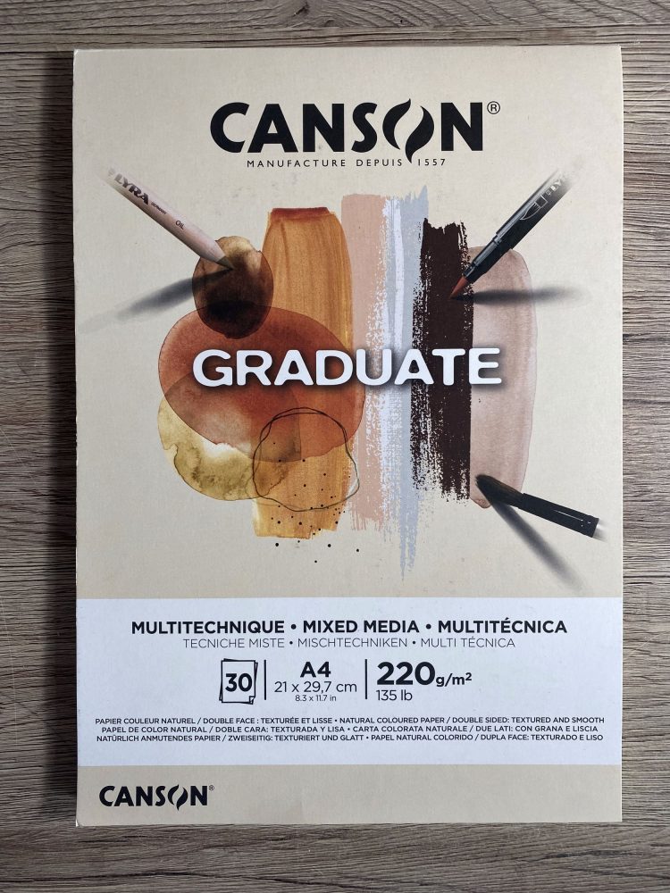 Canson Graduate Mixed-Media Papier 220gsm