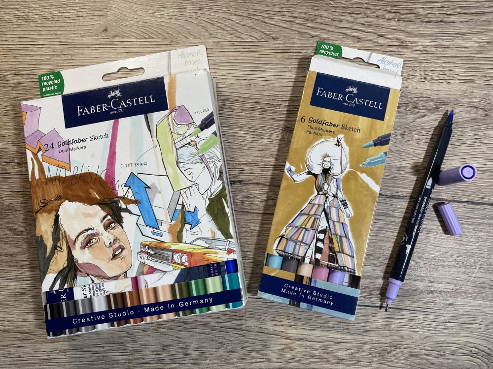 Faber-Castell Goldfaber Sketch Dual Markers Sets: 24er, 6er und einzeln