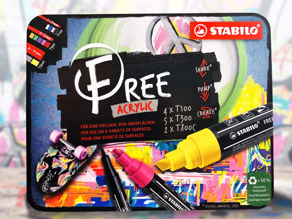 Stabilo Free Acrylic Starterkit