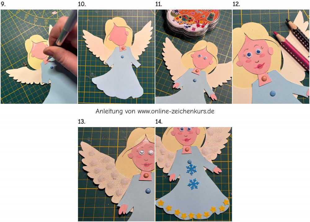 Engelchen Bastelanleitung 2