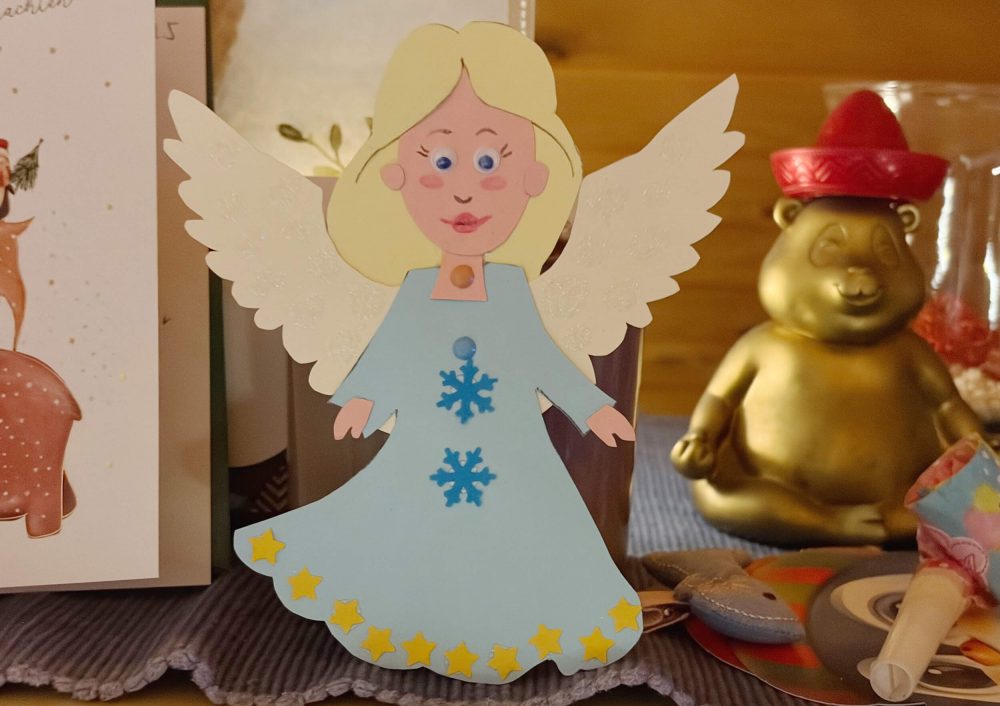 DIY: Engelchen basteln für Kinder und Eltern