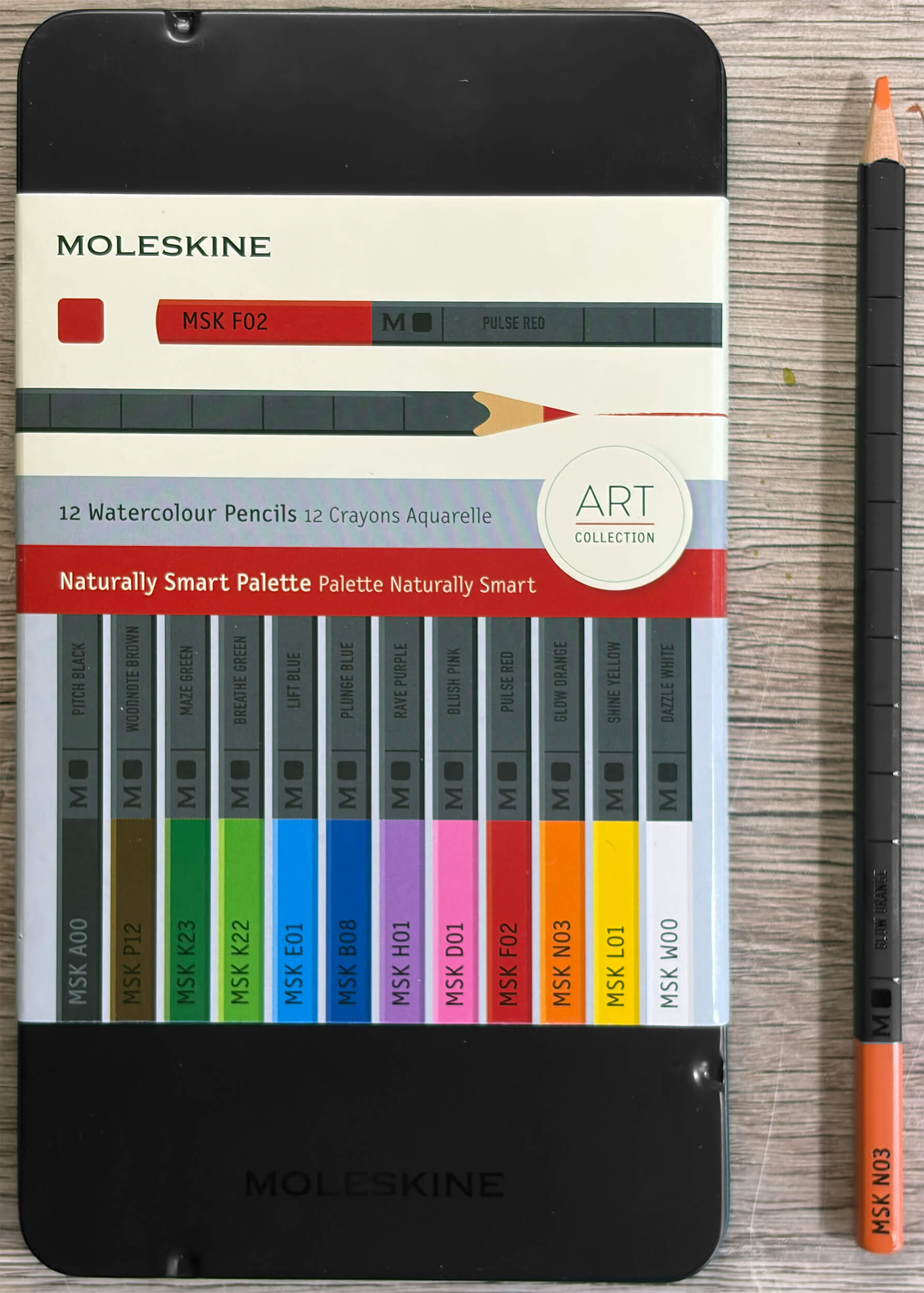 MOLESKINE Watercolour Pencils 12 Farben